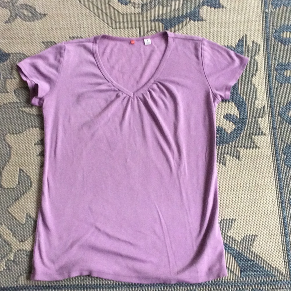 Uniqlo Lavender T Shirt